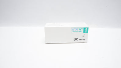 Abbott 06P17-15 i-Stat Act Control Level 1 Lypholized Human Plasma(x)- Box of 10